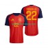 Spanien Herren Heim trikot WM 2026 Kurzarm Marc Cucurella 22