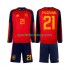 Spanien Kinderset Heim trikot WM 2026 Langarm Mikel Oyarzabal 21