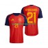 Spanien Herren Heim trikot WM 2026 Kurzarm Mikel Oyarzabal 21