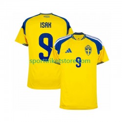 Schweden Herren Heim trikot 2026 Kurzarm Isak 9