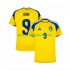 Schweden Herren Heim trikot 2026 Kurzarm Isak 9