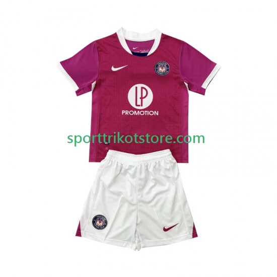 Kinderset Auswärts trikot 2025-2026 Kurzarm Toulouse