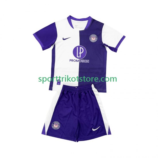 Kinderset Heim trikot 2025-2026 Kurzarm Toulouse