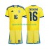 Ukraine Kinderset Heim trikot WM 2026 Kurzarm Oleksandr Zinchenko 16