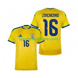 Ukraine Herren Heim trikot WM 2026 Kurzarm Oleksandr Zinchenko 16
