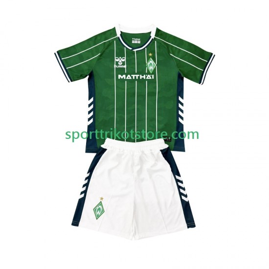 Werder Bremen Kinderset Heim trikot 2025-2026 Kurzarm