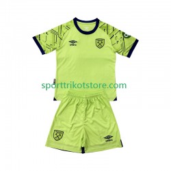 West Ham United Kinderset Heim trikot 2025-2026 Kurzarm Torwart