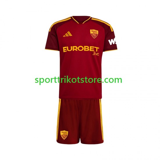 AS Rom Kinderset Heim trikot 2026-2027 Kurzarm