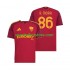 AS Rom Herren Heim trikot 2026-2027 Kurzarm Rodrigo Mora 86
