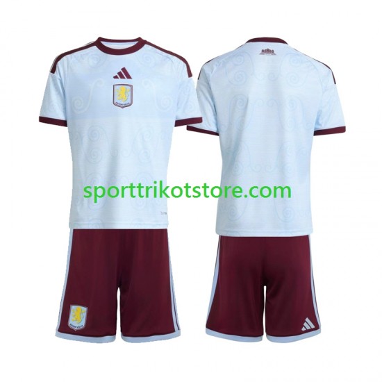 Aston Villa Kinderset Ausweich trikot 2026-2027 Kurzarm