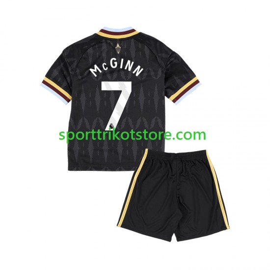 Aston Villa Kinderset Auswärts trikot 2026-2027 Kurzarm John McGinn 7