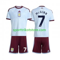 Aston Villa Kinderset Ausweich trikot 2026-2027 Kurzarm John McGinn 7