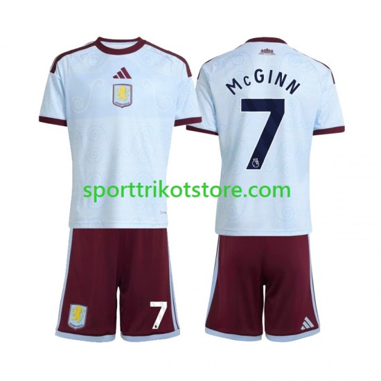 Aston Villa Kinderset Ausweich trikot 2026-2027 Kurzarm John McGinn 7