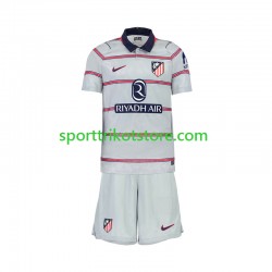 Atlético Madrid Kinderset Ausweich trikot 2026-2027 Kurzarm