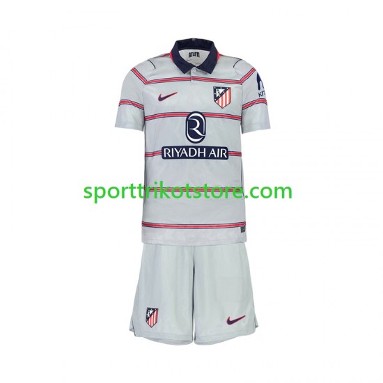 Atlético Madrid Kinderset Ausweich trikot 2026-2027 Kurzarm
