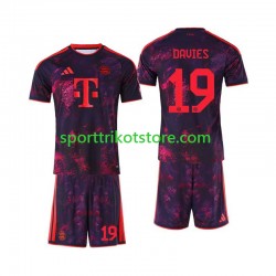 FC Bayern München Kinderset Ausweich trikot 2026-2027 Kurzarm Alphonso Davies 19