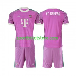 FC Bayern München Kinderset Ausweich trikot 2026-2027 Kurzarm Torwart