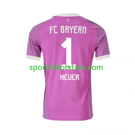 FC Bayern München Herren Ausweich trikot 2026-2027 Kurzarm Torwart Manuel Neuer 1