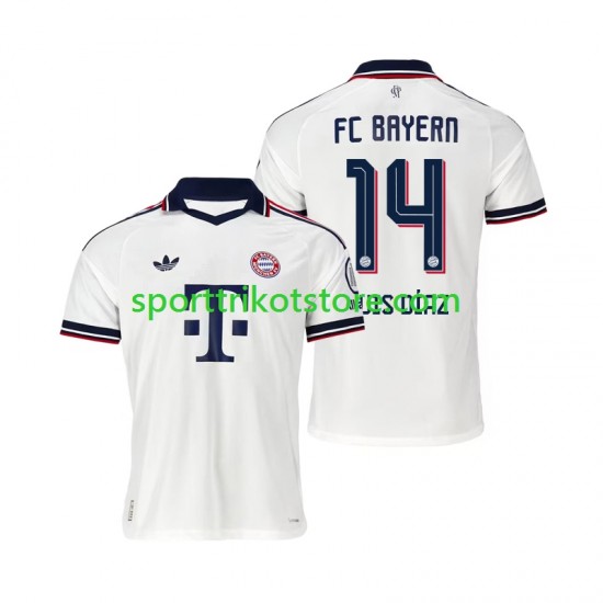 FC Bayern München Herren Auswärts trikot 2026-2027 Kurzarm Luis Diaz 14