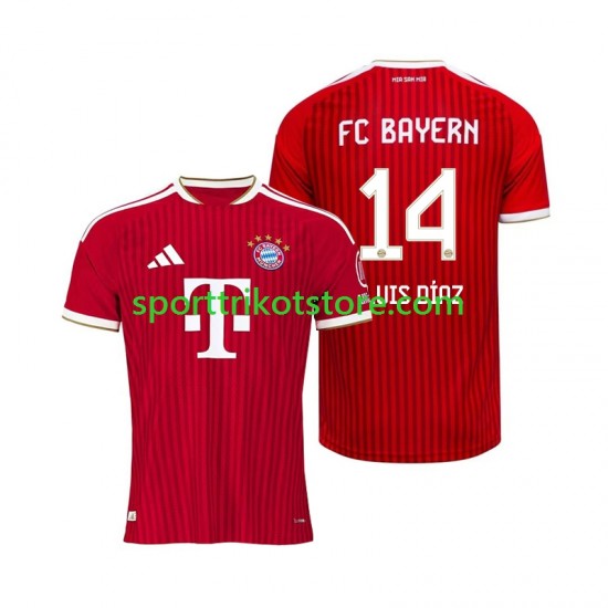 FC Bayern München Herren Heim trikot 2026-2027 Kurzarm Luis Diaz 14