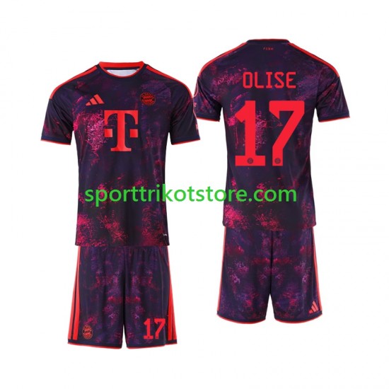 FC Bayern München Kinderset Ausweich trikot 2026-2027 Kurzarm Michael Olise 17