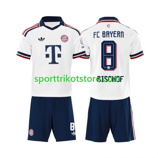 FC Bayern München Kinderset Auswärts trikot 2026-2027 Kurzarm Tom Bischof 8
