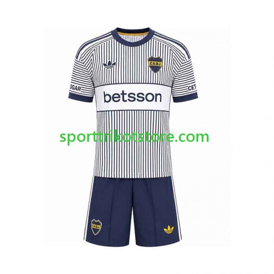 Boca Juniors Kinderset Auswärts trikot 2026-2027 Kurzarm