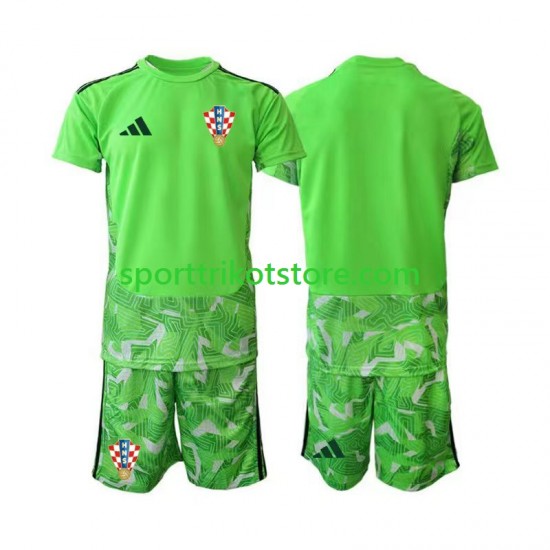 Kroatien Kinderset Heim trikot 2026-2027 Kurzarm Torwart