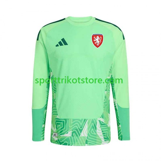 Tschechien Herren Heim trikot 2026-2027 Langarm Torwart