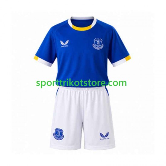 Everton Kinderset Heim trikot 2026-2027 Kurzarm