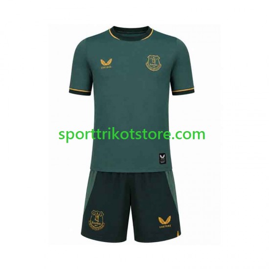 Everton Kinderset Ausweich trikot 2026-2027 Kurzarm