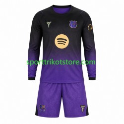 FC Barcelona Kinderset Auswärts trikot 2026-2027 Langarm