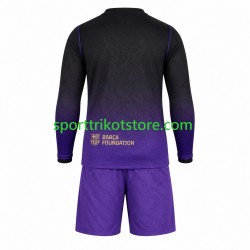FC Barcelona Kinderset Auswärts trikot 2026-2027 Langarm