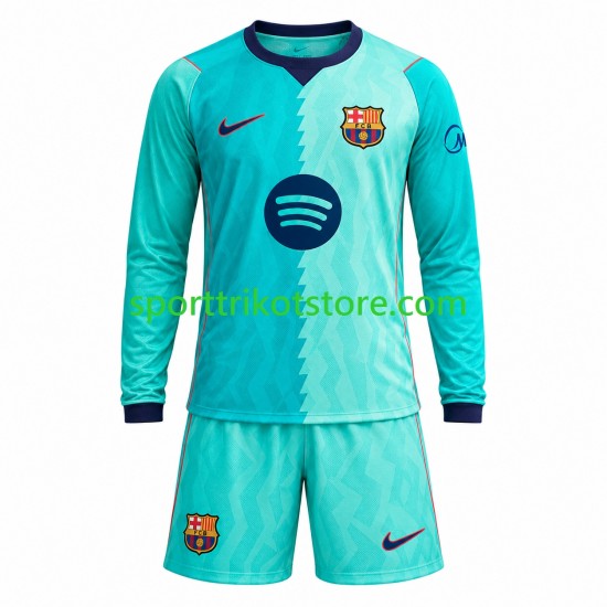 FC Barcelona Kinderset Ausweich trikot 2026-2027 Langarm