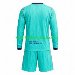 FC Barcelona Kinderset Ausweich trikot 2026-2027 Langarm