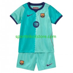 FC Barcelona Kinderset Ausweich trikot 2026-2027 Kurzarm