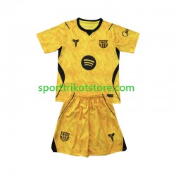 FC Barcelona Kinderset Viertes trikot 2026-2027 Kurzarm Torwart