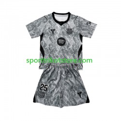 FC Barcelona Kinderset Auswärts trikot 2026-2027 Kurzarm Torwart Dominik Livakovic 25