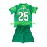 FC Barcelona Kinderset Heim trikot 2026-2027 Kurzarm Torwart Dominik Livakovic 25