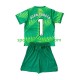 FC Barcelona Kinderset Heim trikot 2026-2027 Kurzarm Torwart Joan Garcia 1