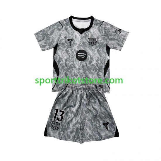 FC Barcelona Kinderset Auswärts trikot 2026-2027 Kurzarm Torwart Wojciech Szczesny 13