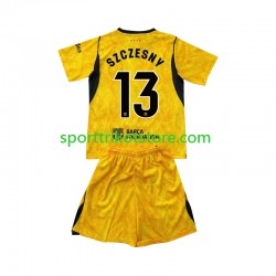 FC Barcelona Kinderset Viertes trikot 2026-2027 Kurzarm Torwart Wojciech Szczesny 13