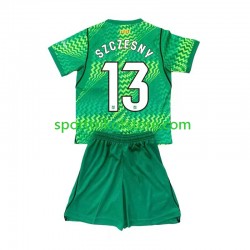 FC Barcelona Kinderset Heim trikot 2026-2027 Kurzarm Torwart Wojciech Szczesny 13
