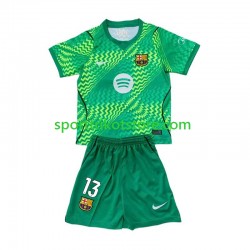 FC Barcelona Kinderset Heim trikot 2026-2027 Kurzarm Torwart Wojciech Szczesny 13