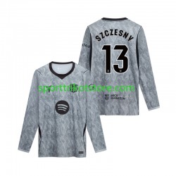 FC Barcelona Herren Auswärts trikot 2026-2027 Langarm Torwart Wojciech Szczesny 13