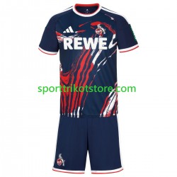 FC Köln Kinderset Auswärts trikot 2026-2027 Kurzarm
