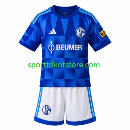Schalke 04 Kinderset Heim trikot 2026-2027 Kurzarm FC