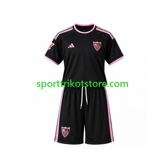 FC Sevilla Kinderset Ausweich trikot 2026-2027 Kurzarm