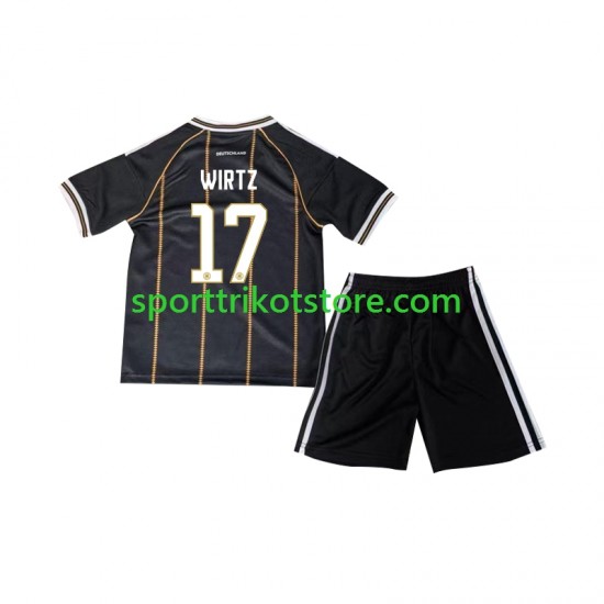 Deutschland Kinderset Ausweich trikot 2026 Kurzarm Florian Wirtz 17