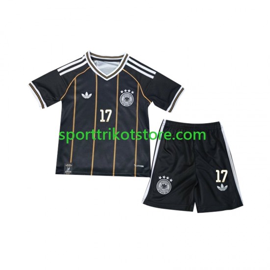 Deutschland Kinderset Ausweich trikot 2026 Kurzarm Florian Wirtz 17
